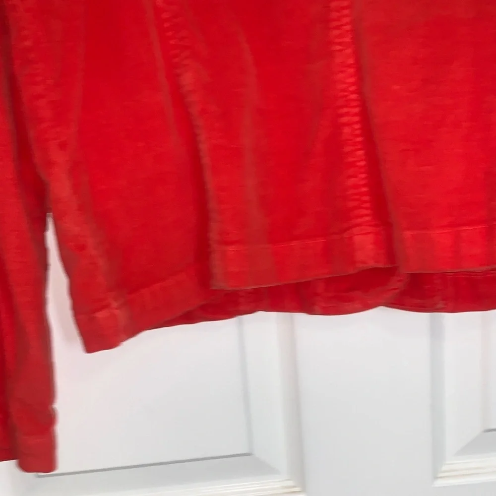 Fresh Produce Orange/Coral Corduroy Blazer Jacket